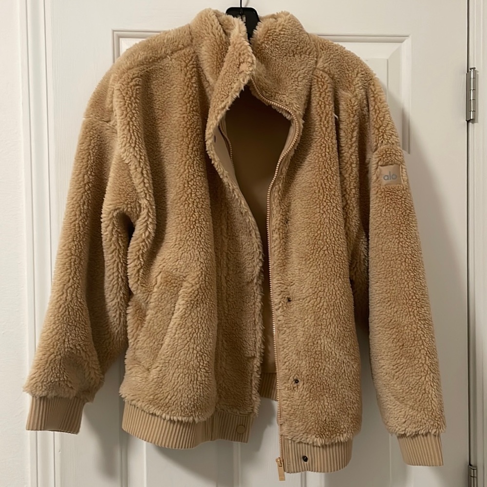 Alo Sherpa Bomber Jacket